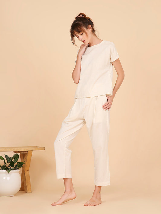 Mukti Yoga Set- Ivory Flow