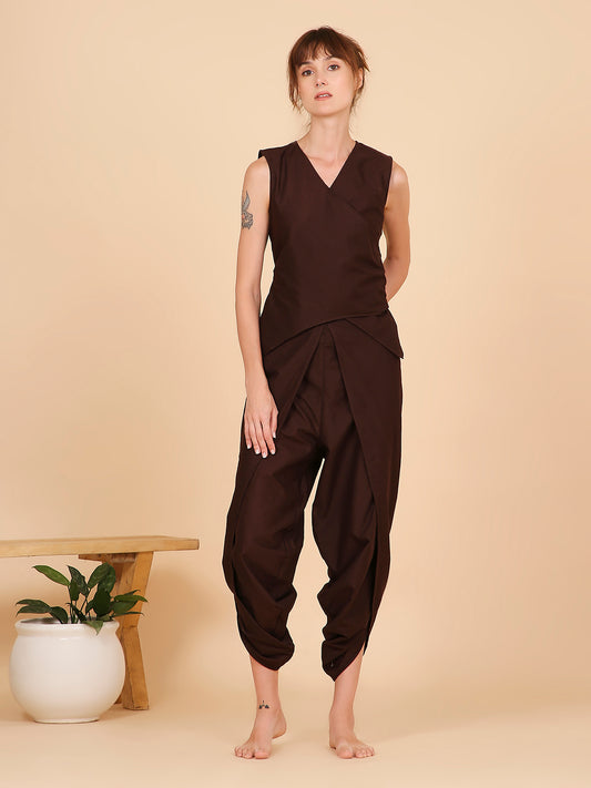 Arya Yoga Pants- Grounded Cocoa