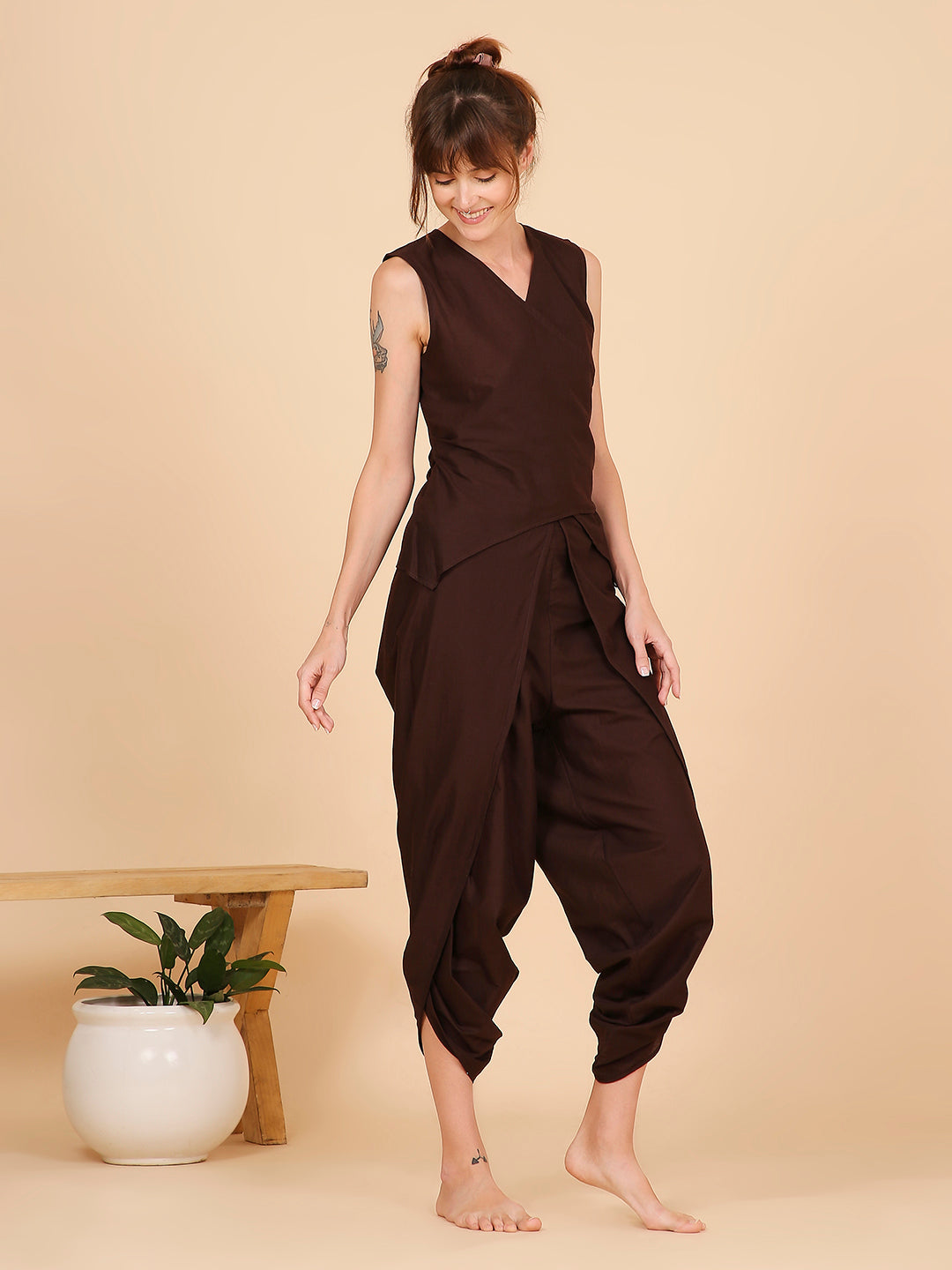 Arya Yoga Set- Grounded Cocoa