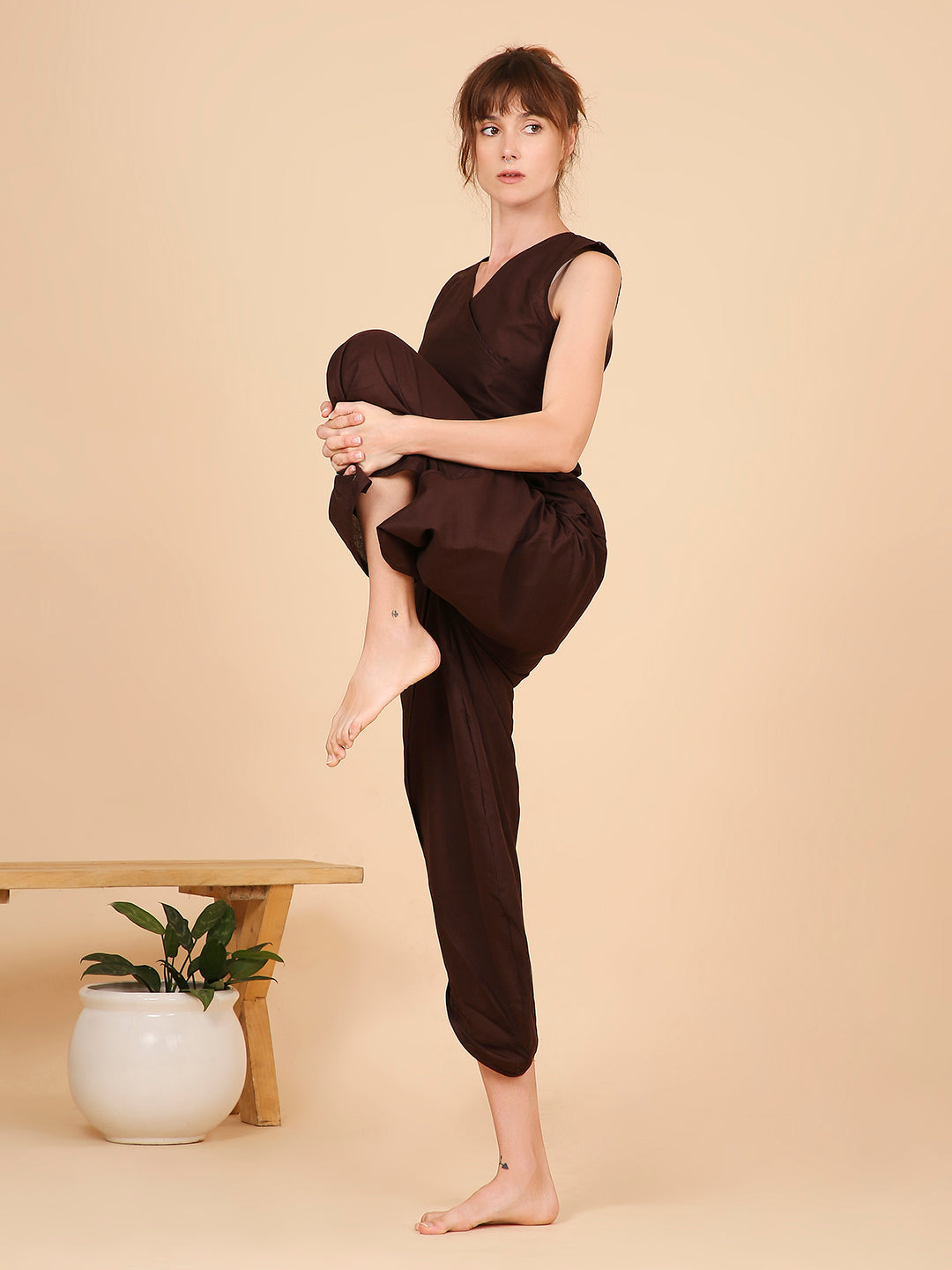 Arya Yoga Set- Grounded Cocoa