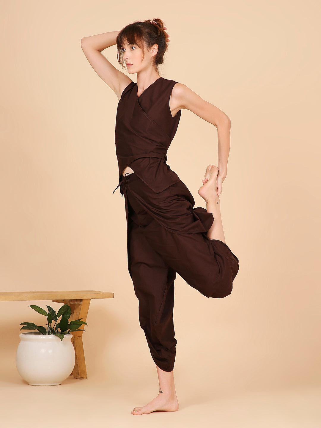 Arya Yoga Set- Grounded Cocoa