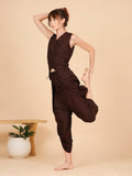 Arya Yoga Pants- Grounded Cocoa