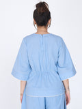 Shakti 2.0 Complete Women Cotton Yoga Set| Powder Blue