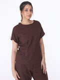 Mukti 2.0 Complete Cotton Yoga Set for Women | Brown