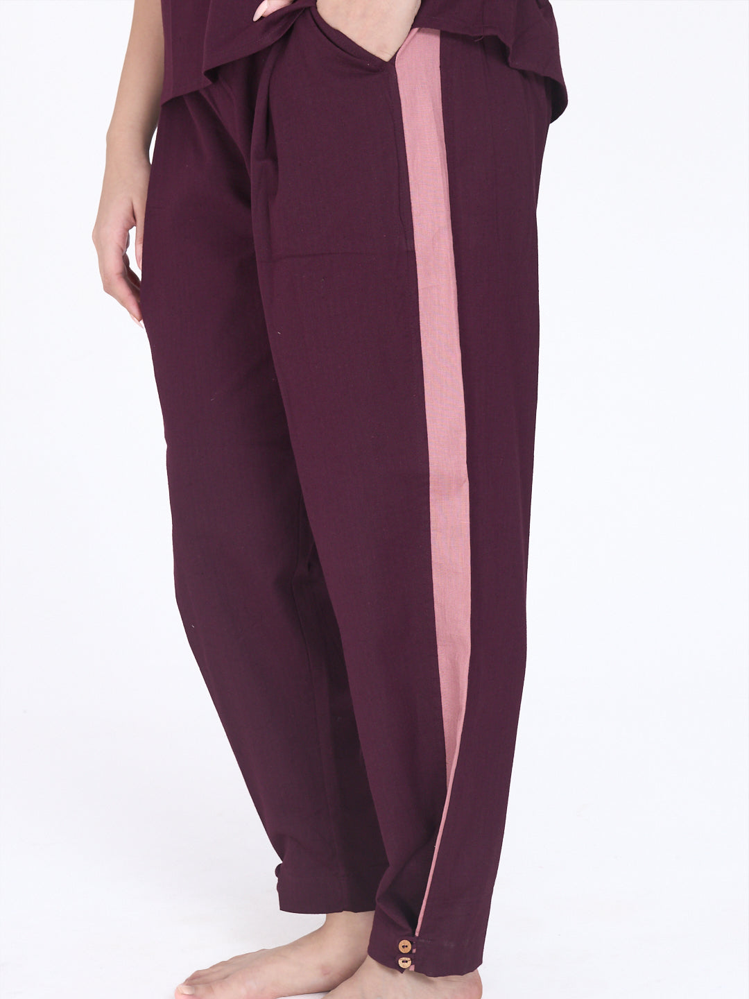 Mukti 2.0 Complete Cotton Yoga Set for Women | Plum and Rose