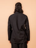 Cotton Yoga Set for Men- Black | Tejas