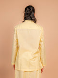 Cotton Yoga Set for Men- Butter Yellow | Tejas