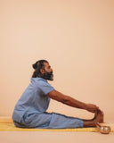 Cotton Yoga Set for Men- Powder Blue | Veer